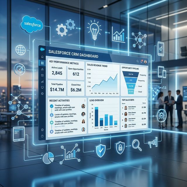 Salesforce Consulting Dashboard